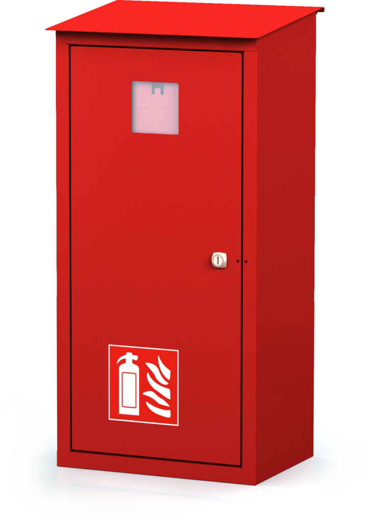 Exterior cabinets for fire extinguishers 720 x 340 x 270